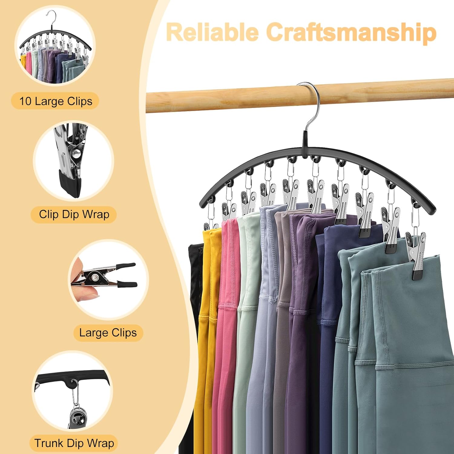 Thumbnail 5 de Volnamal Legging Organizer with 10 Clips ⚙