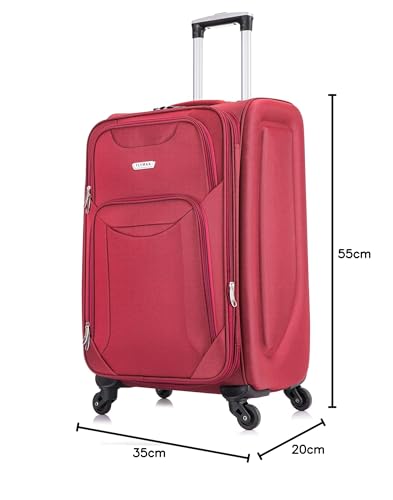 Thumbnail 9 de FLYMAX Cabin Carry-On Flight Bag – 55x35x20 Lightweight 4-Wheel Luggage with TSA Lock