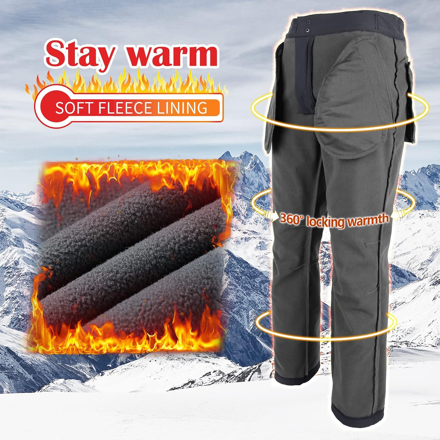 Detalle 2 de 33,000ft Waterproof Ski Trousers 33,000ft