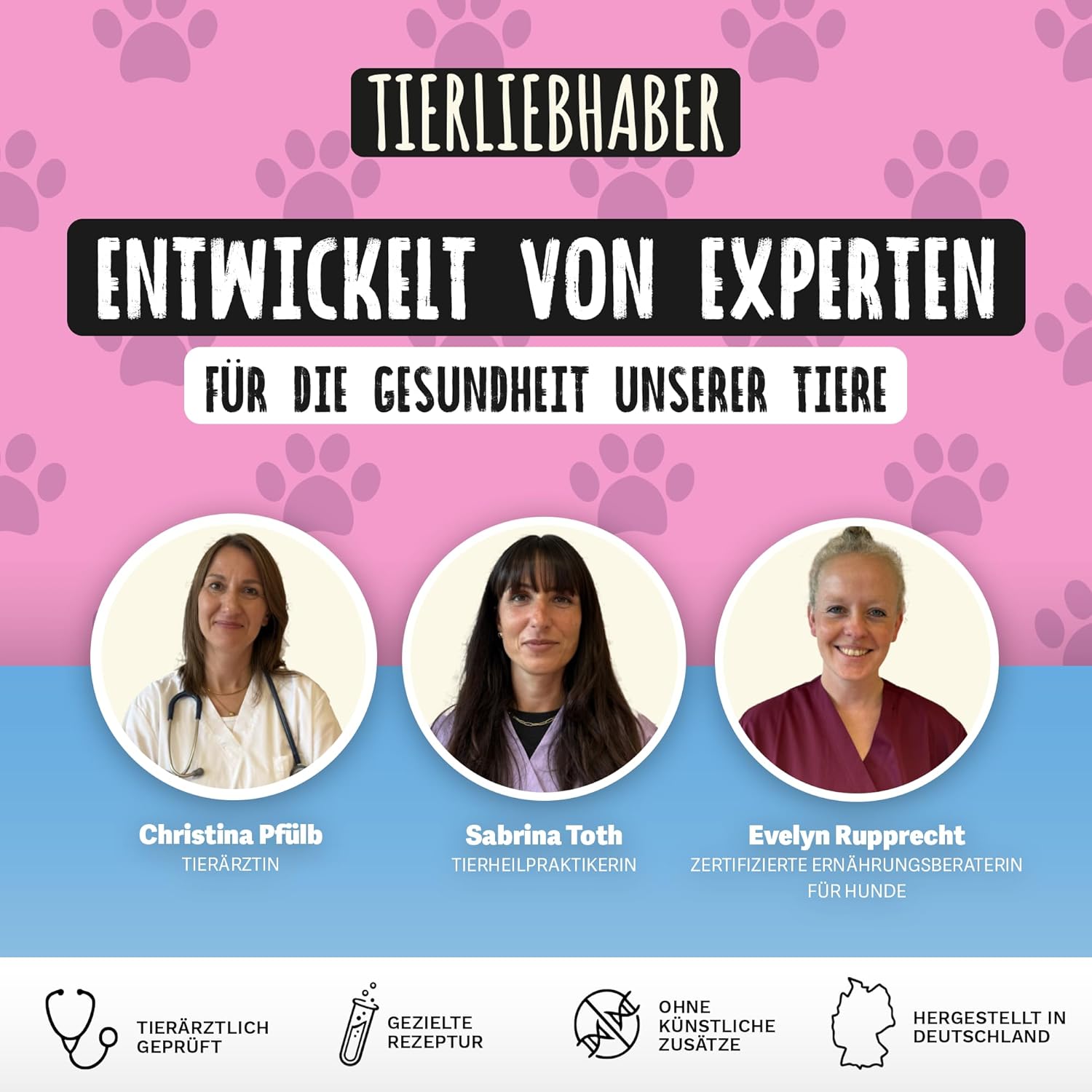 Detalle de TIERLIEBHABER Pfotenbalsam Hund – 50 ml, tierärztlich entwickelt für Pfoten & Nase