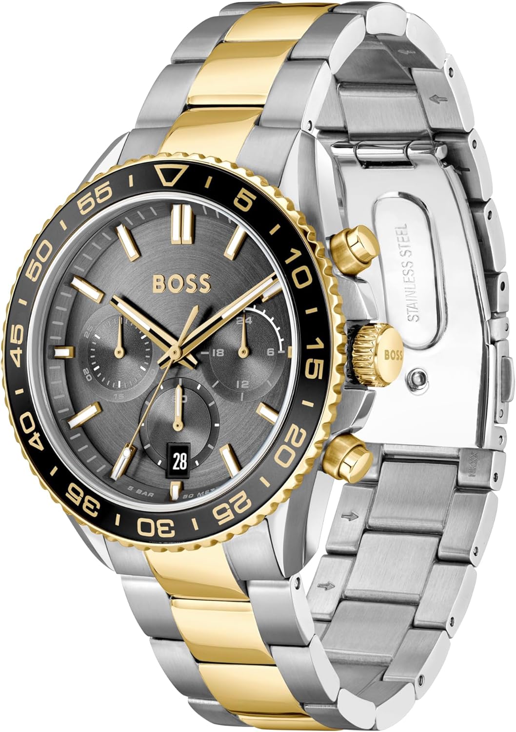 Thumbnail 1 de BOSS Orologio con Cronografo al Quarzo da Uomo – Collezione RUNNER, Cinturino in Acciaio Inossidabile o Silicone