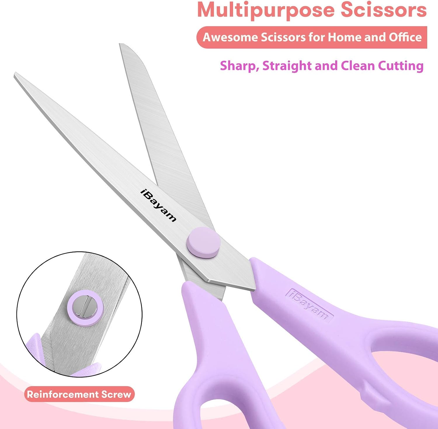 Thumbnail 3 de iBayam All-Purpose Scissors, 8.5-Inch