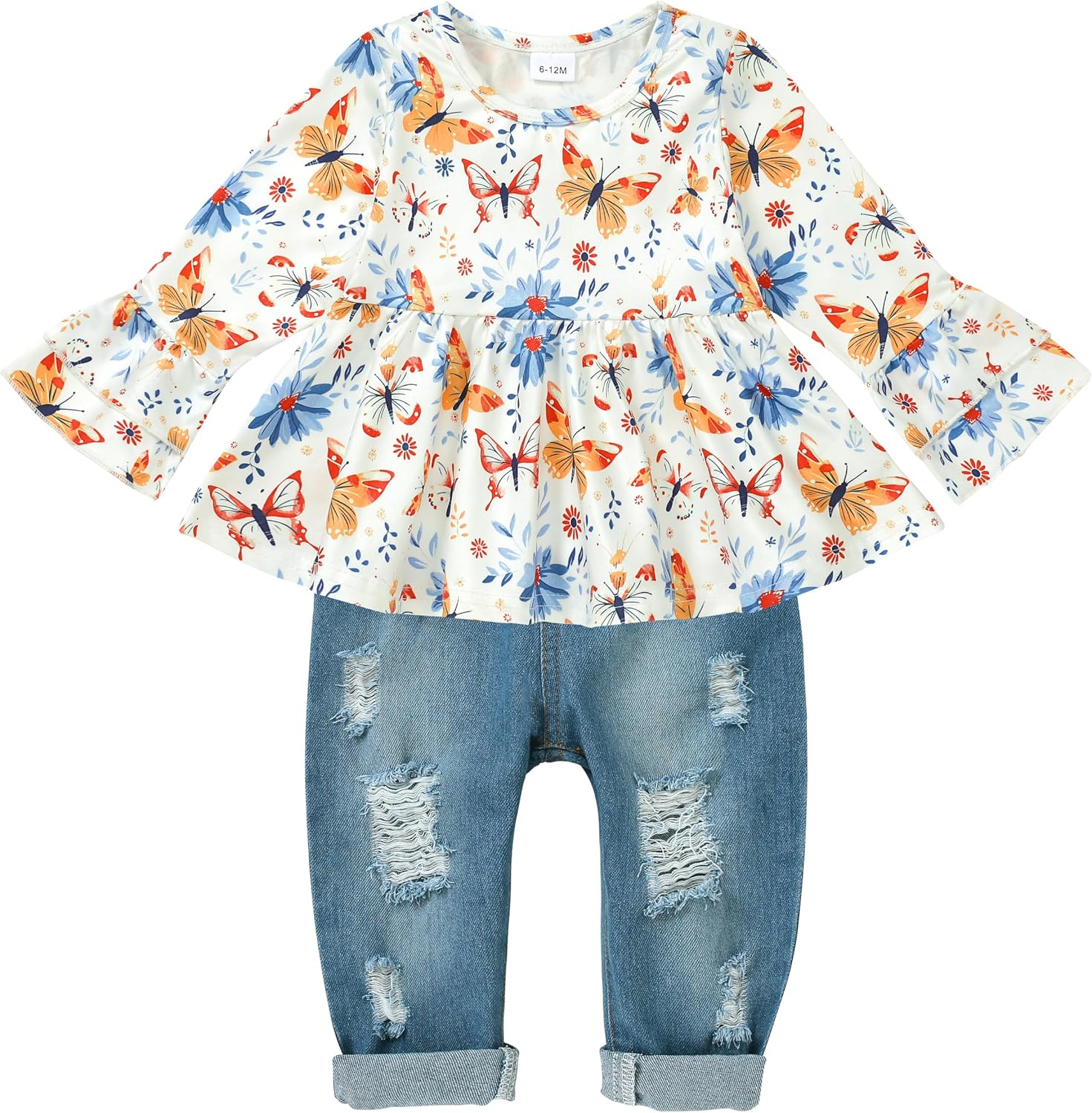 Detalle de CARETOO Girls' Outfit Set, Cotton Blend