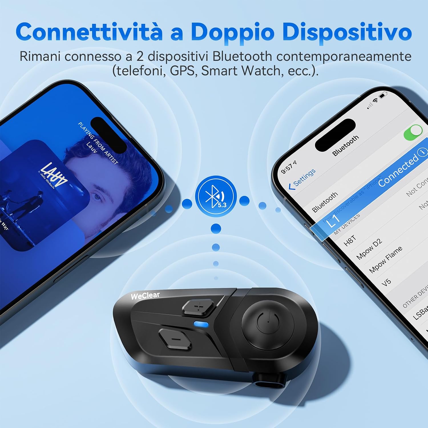 Thumbnail 4 de WeClear L1 auricolari Bluetooth 36,5 g