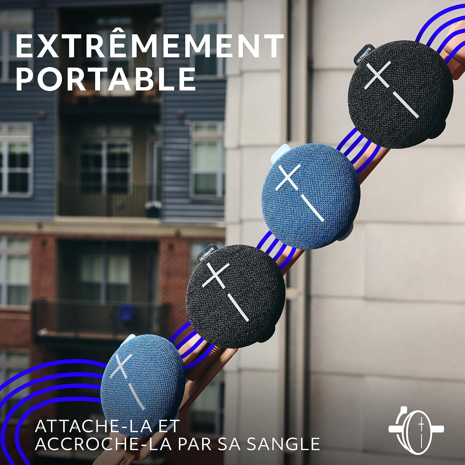 Detalle 2 de Ultimate Ears MINIROLL enceinte Bluetooth 40 m