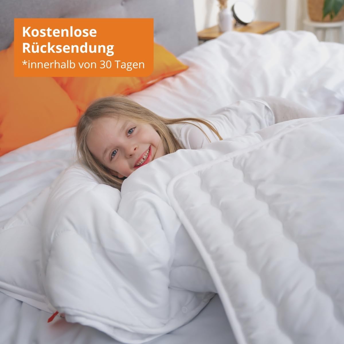 Thumbnail 6 de Sleepling Baby Bettdecke 80x80 cm – Ganzjahresdecke aus Mikrofaser, Oeko-Tex, Made in EU