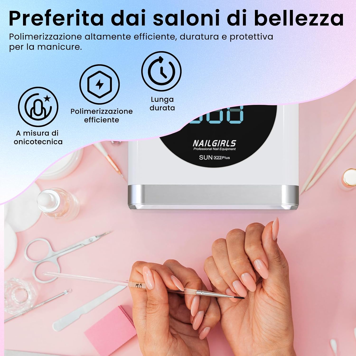 Thumbnail 5 de NAILGIRLS Lampada UV LED 150W