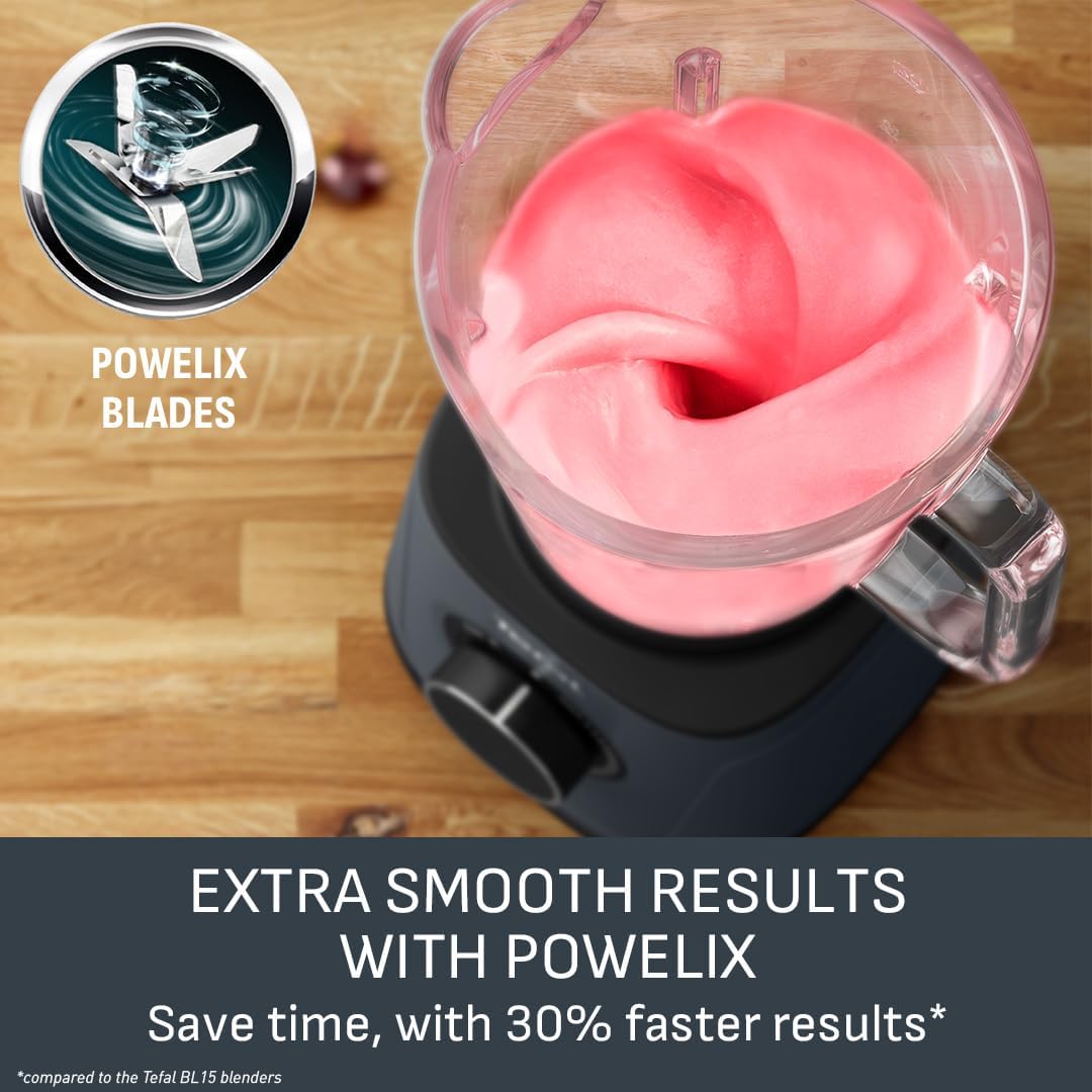 Thumbnail 3 de Tefal PerfectMix High-Speed Blender BL771BG0: 1200W, 2L Glass Jug with Powelix Blades