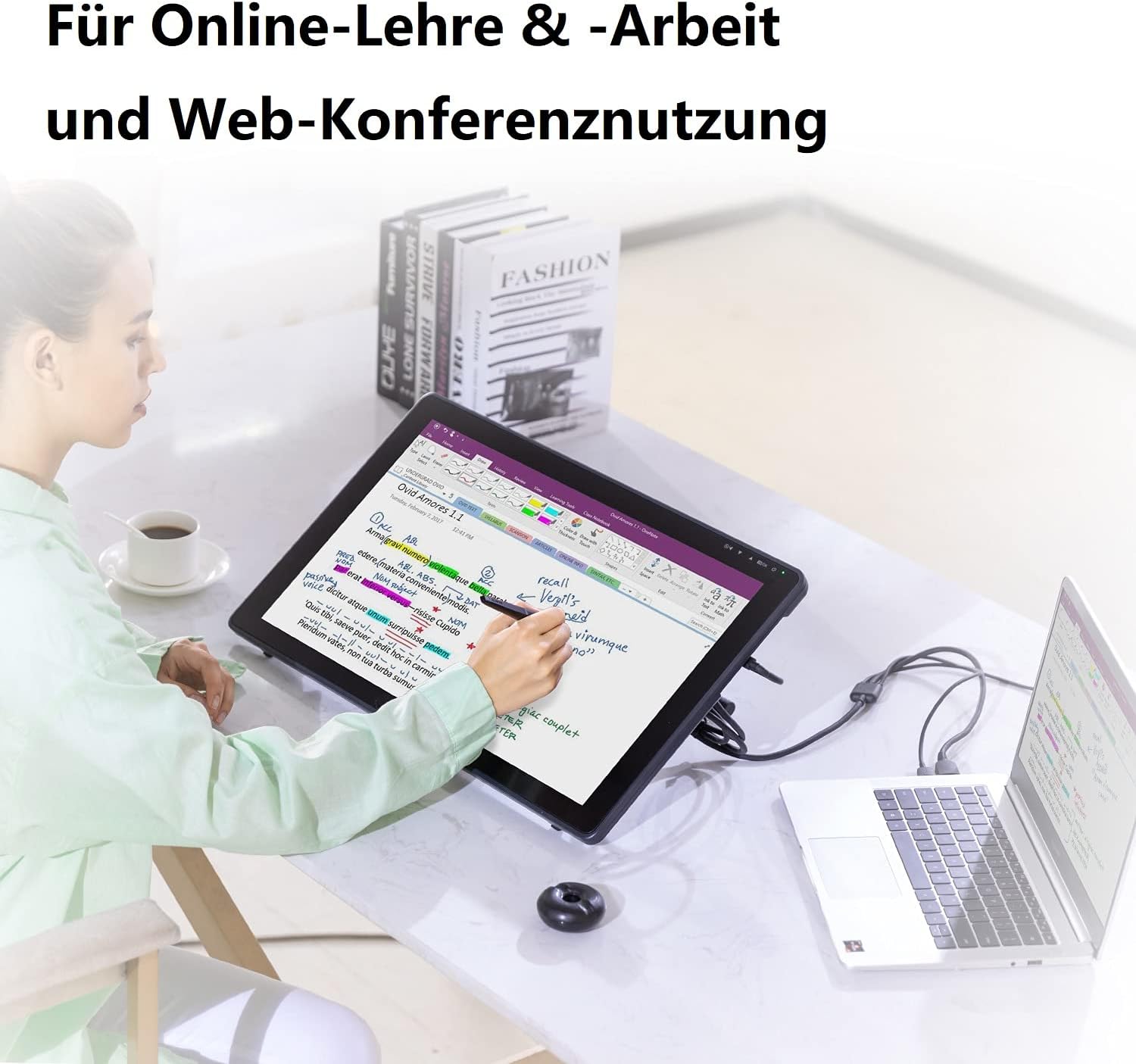 Thumbnail 5 de HUION Kamvas 22 Grafiktablett mit 21,5-Zoll-Display und PW517-Stift