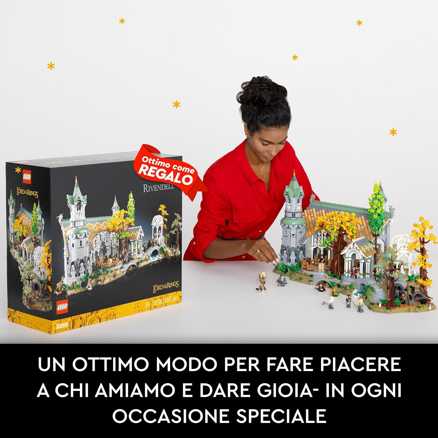 Thumbnail 6 de LEGO 10316 Icons Il Signore degli Anelli: Gran Burrone – maestoso set da collezione per adulti
