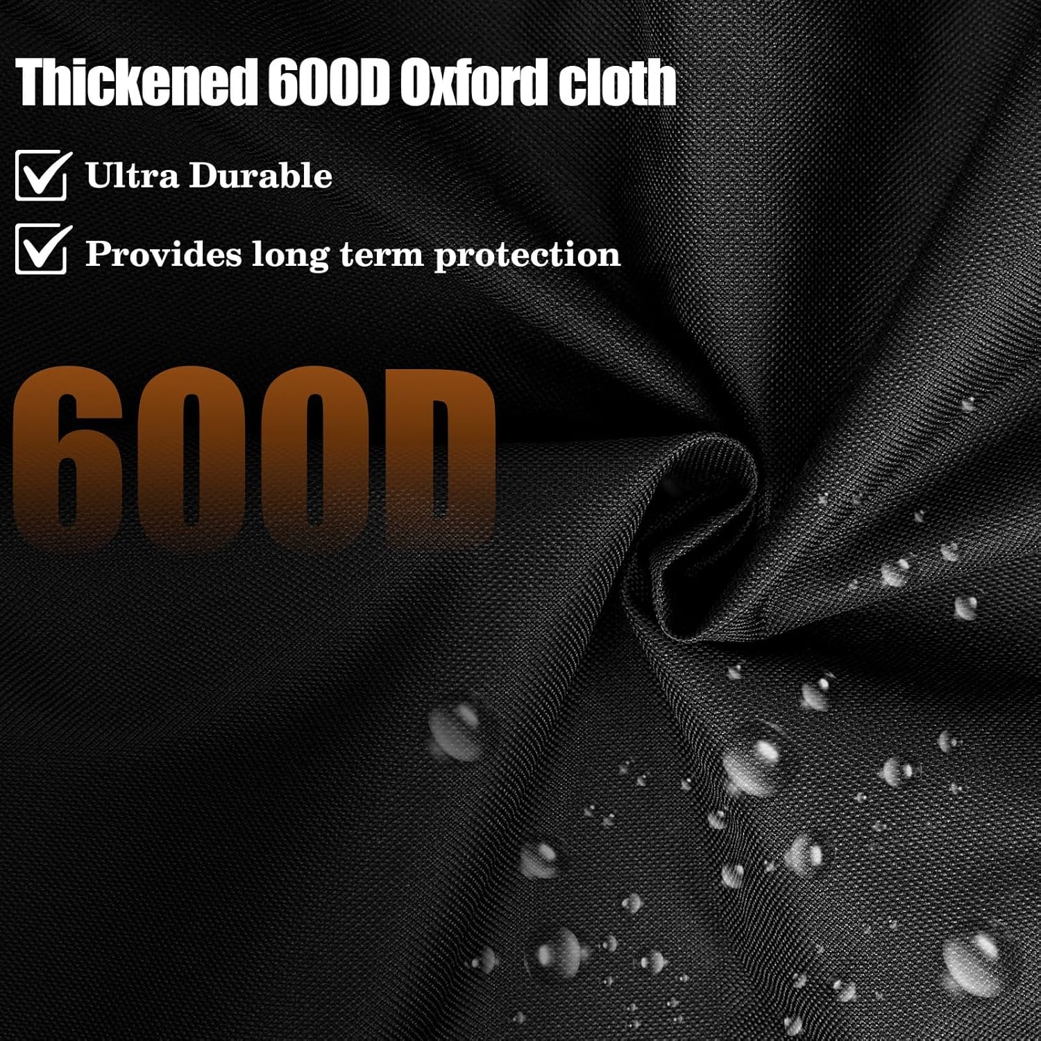 Thumbnail 4 de QuliMetal Grill Cover for Traeger Woodridge Pro & Elite (BAC776) – 600D Heavy Duty All-Weather Protection
