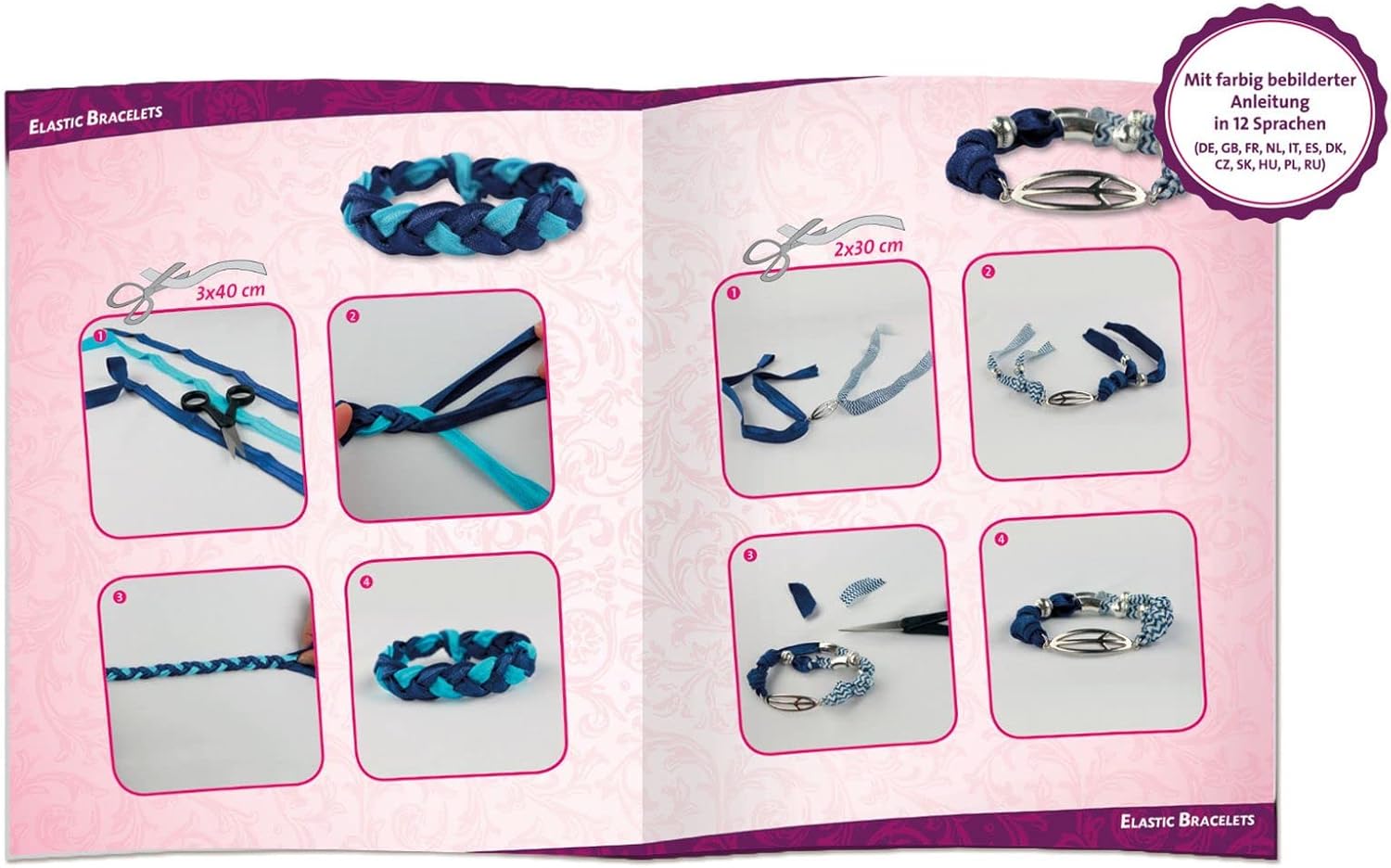 Thumbnail 3 de Lena 42651 Kit de bracelets élastiques multicolores 42651