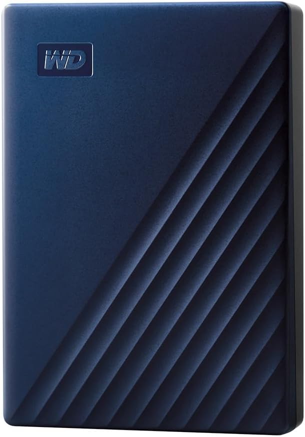 Detalle de WD My Passport 5TB – Disco portátil USB 3.0 Azul