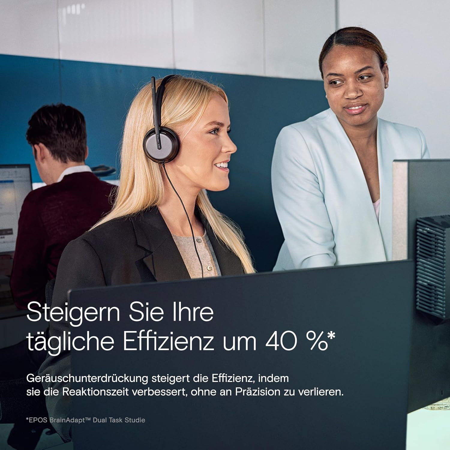 Thumbnail 5 de EPOS IMPACT 860T ANC – doppelseitiges kabelgebundenes Headset mit Active Noise Cancelling (Microsoft Teams zertifiziert)