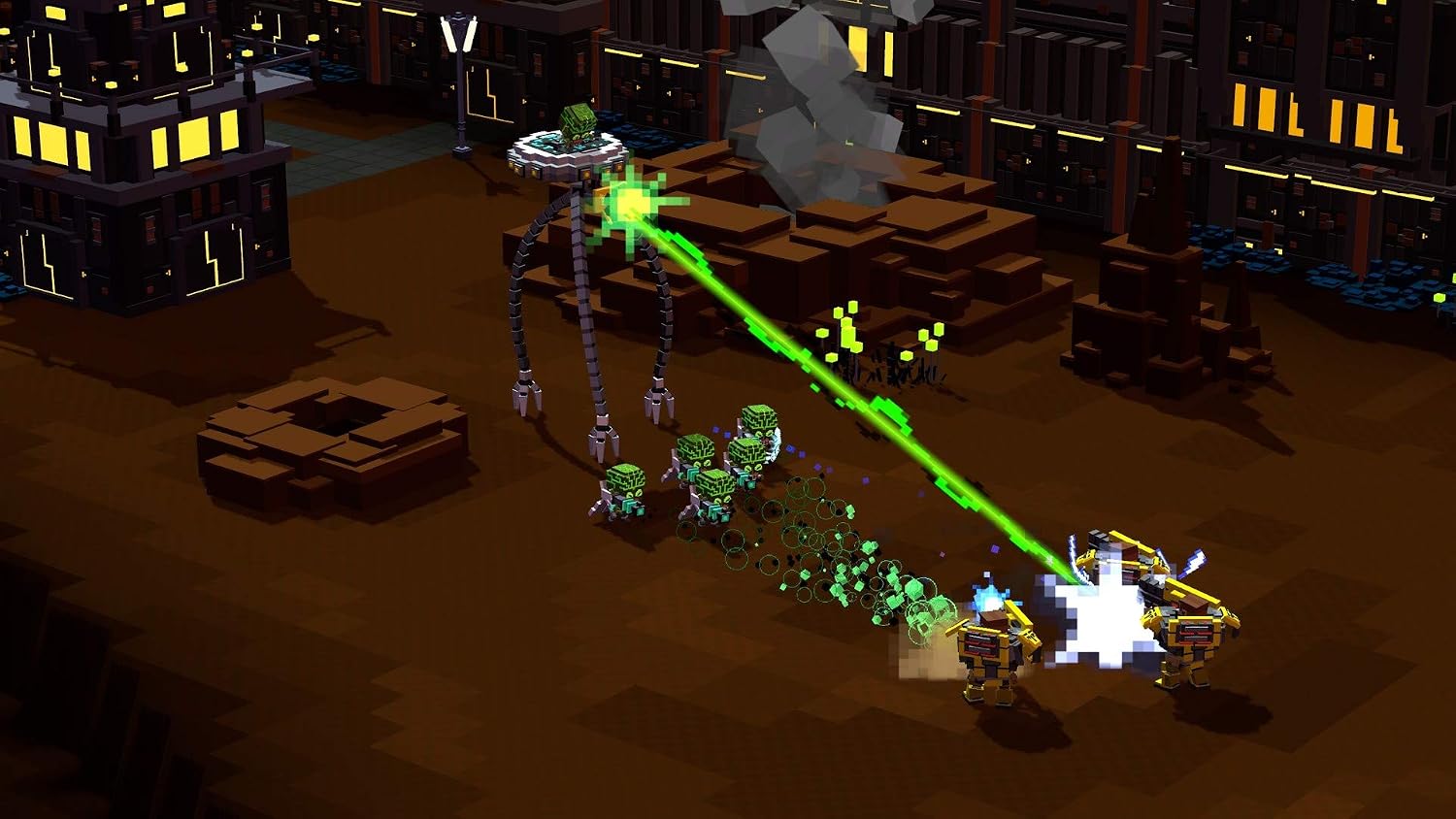 Detalle de 8-Bit Invaders for PS4 – Singleplayer, Co-op and Online Multiplayer