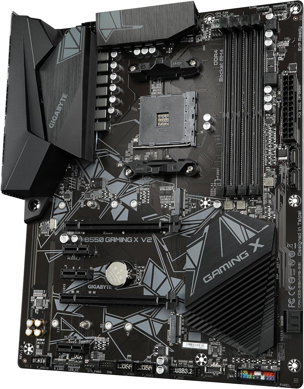 Detalle 2 de Gigabyte B550 Gaming X V2 scheda madre DDR4