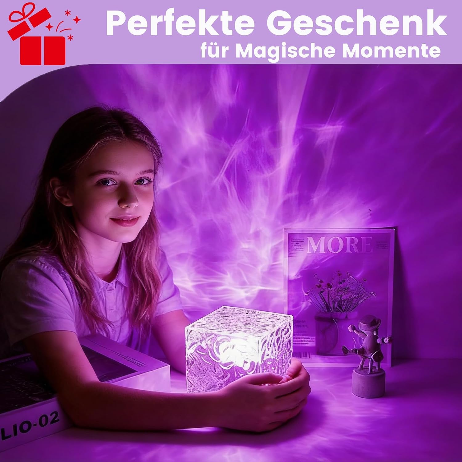 Detalle 2 de Maxspace Sternenhimmel Projektor mit 16 Farben