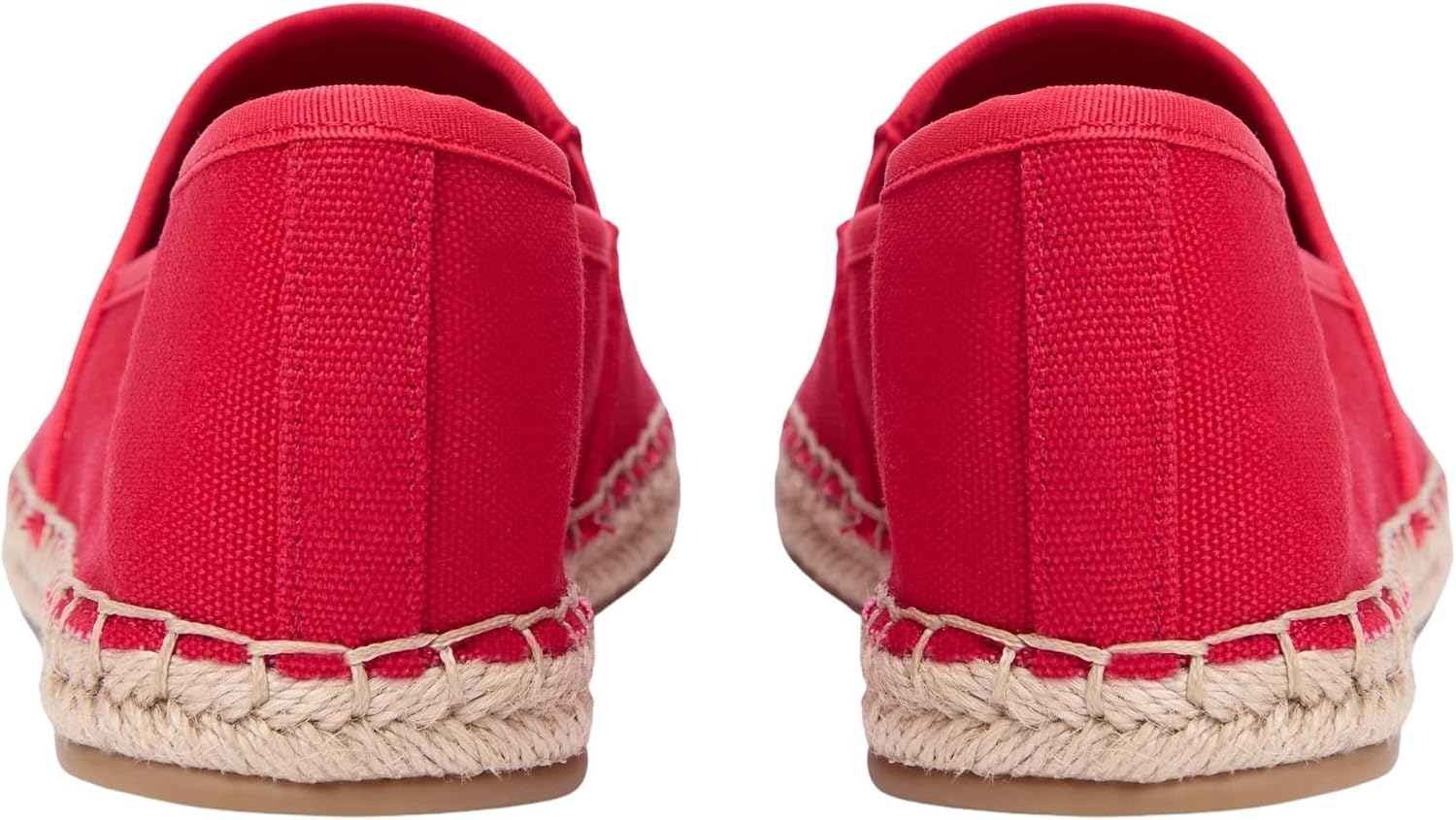 Detalle de Tommy Hilfiger Flag Canvas Espadrille Slipper Beige