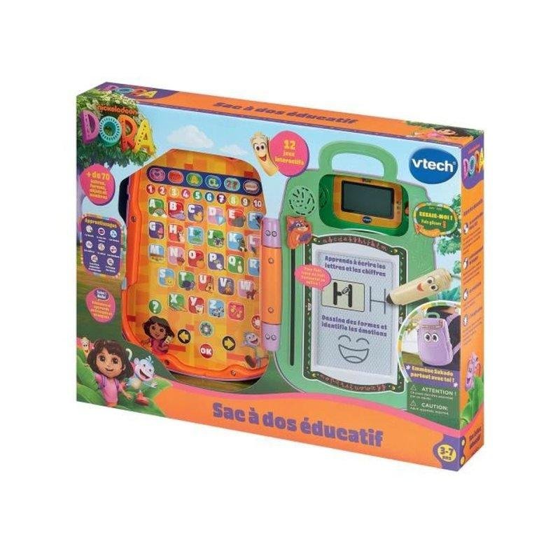 Thumbnail 1 de Mochila Educativa Interactiva VTech Dora para niños 3–7 años — 13 actividades y modo bilingüe