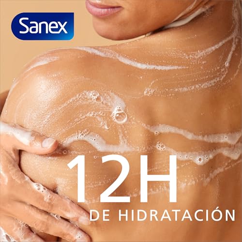 Detalle 2 de Sanex Cuidado Experto Pro Hydrate Gel de Ducha 4 x 600 ml | Piel muy seca