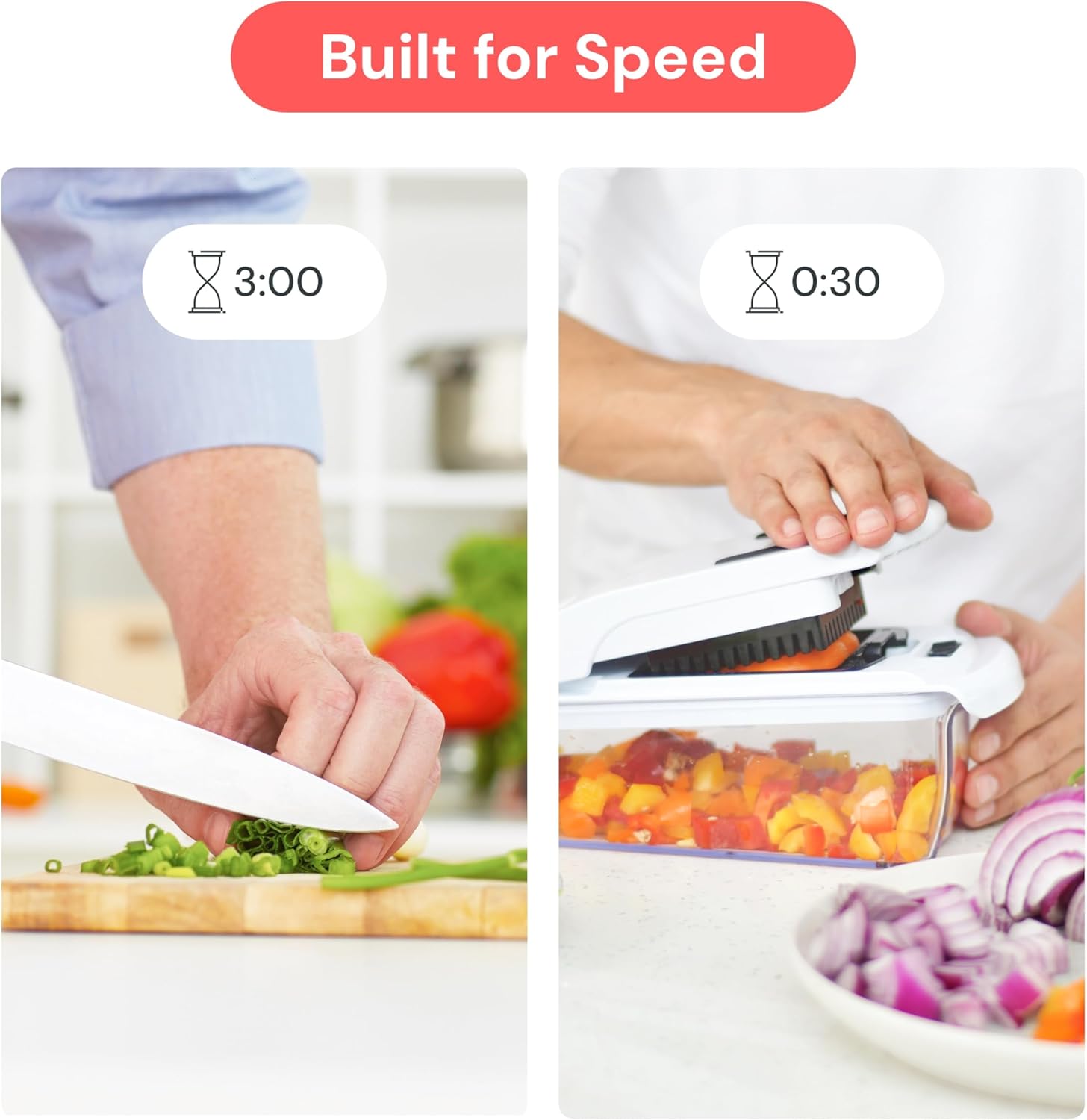 Detalle de Fullstar PRO 4-in-1 Vegetable Chopper 5 cup
