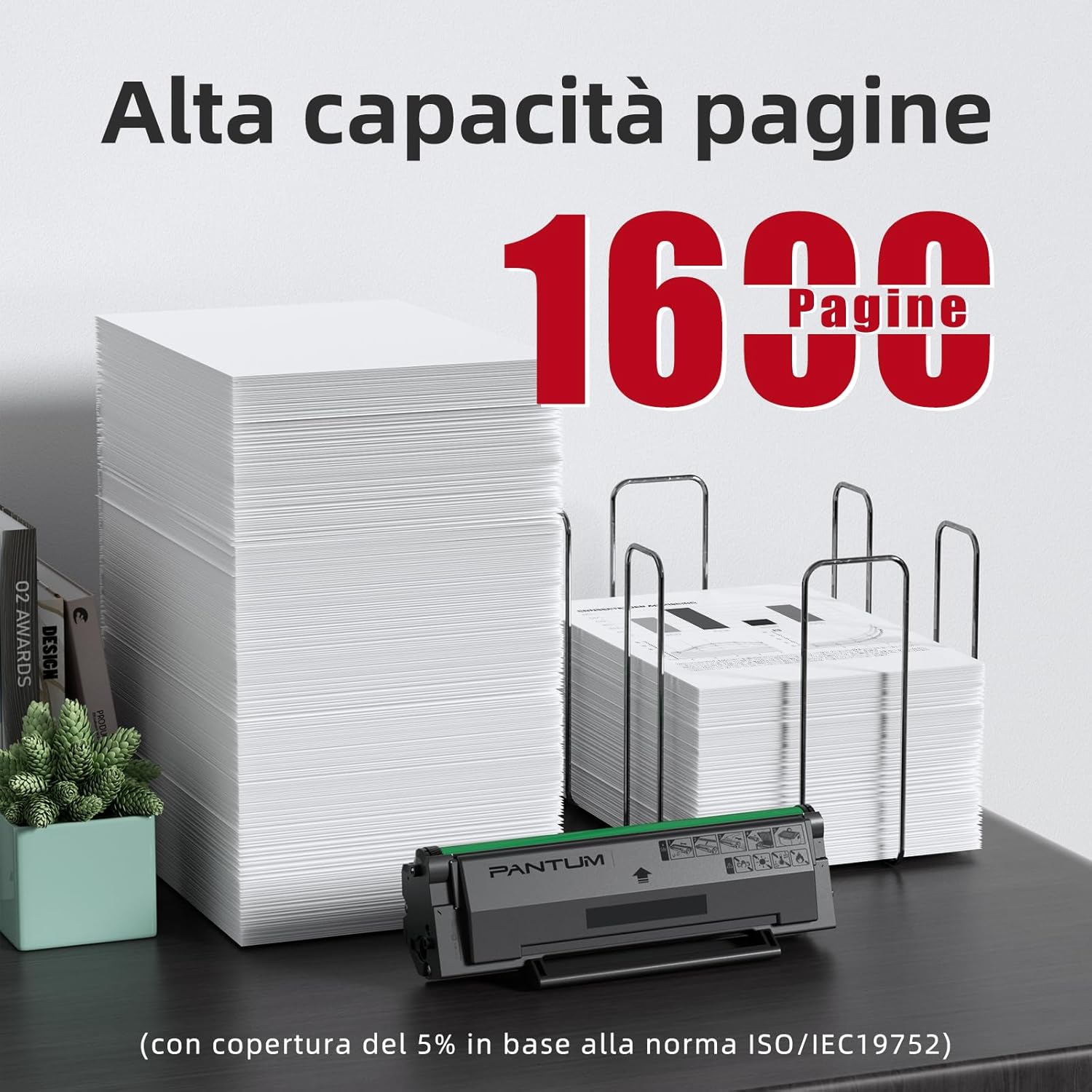 Detalle de Pantum PA-210 Toner Nero Originale: compatibile con stampanti Pantum P2500W/P2502W/P2508W e M6500NW/M6550NW/M6558NW/M6600NW/M6608NW – 1 pezzo, 1600 pagine