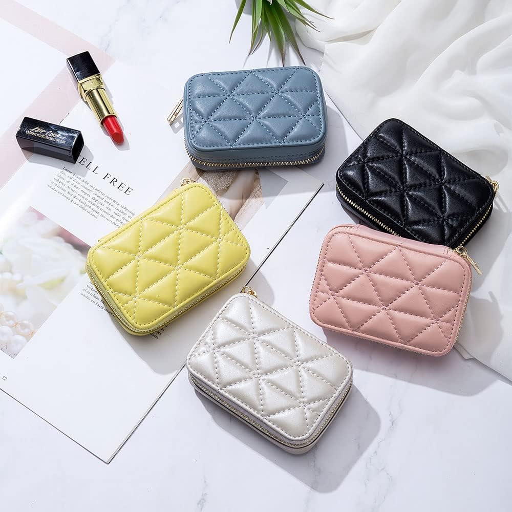Thumbnail 6 de Aileder Lipstick Case Holder Box with Mirror — Genuine Leather, Compact Travel Make-up Organiser
