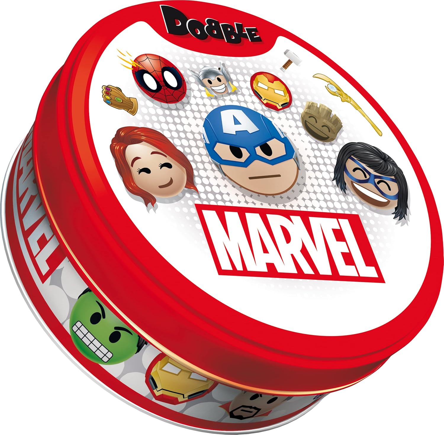 Thumbnail 4 de Asmodee Dobble Marvel Emoji family card game 🎲