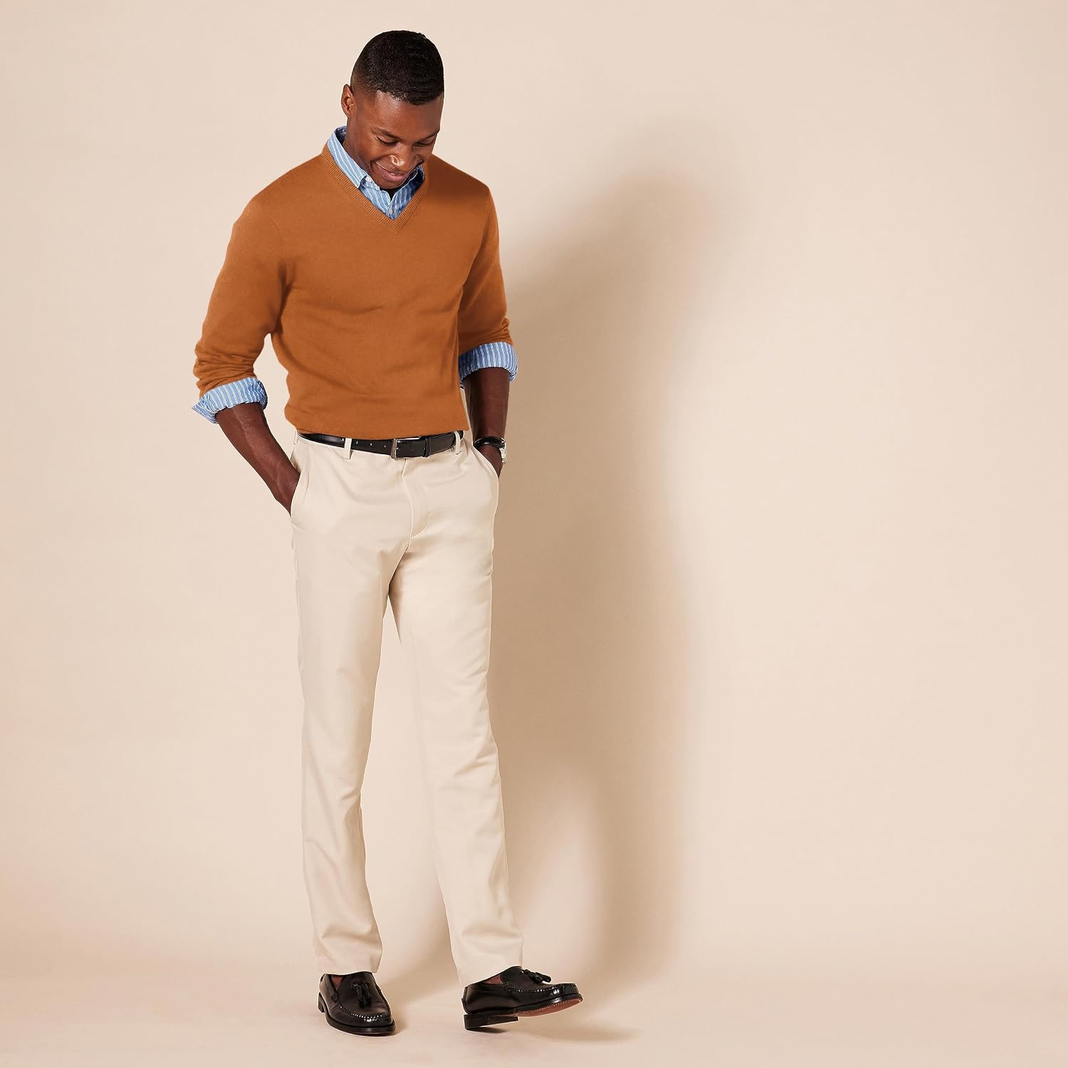 Thumbnail 4 de Pull à col en V Amazon Essentials homme