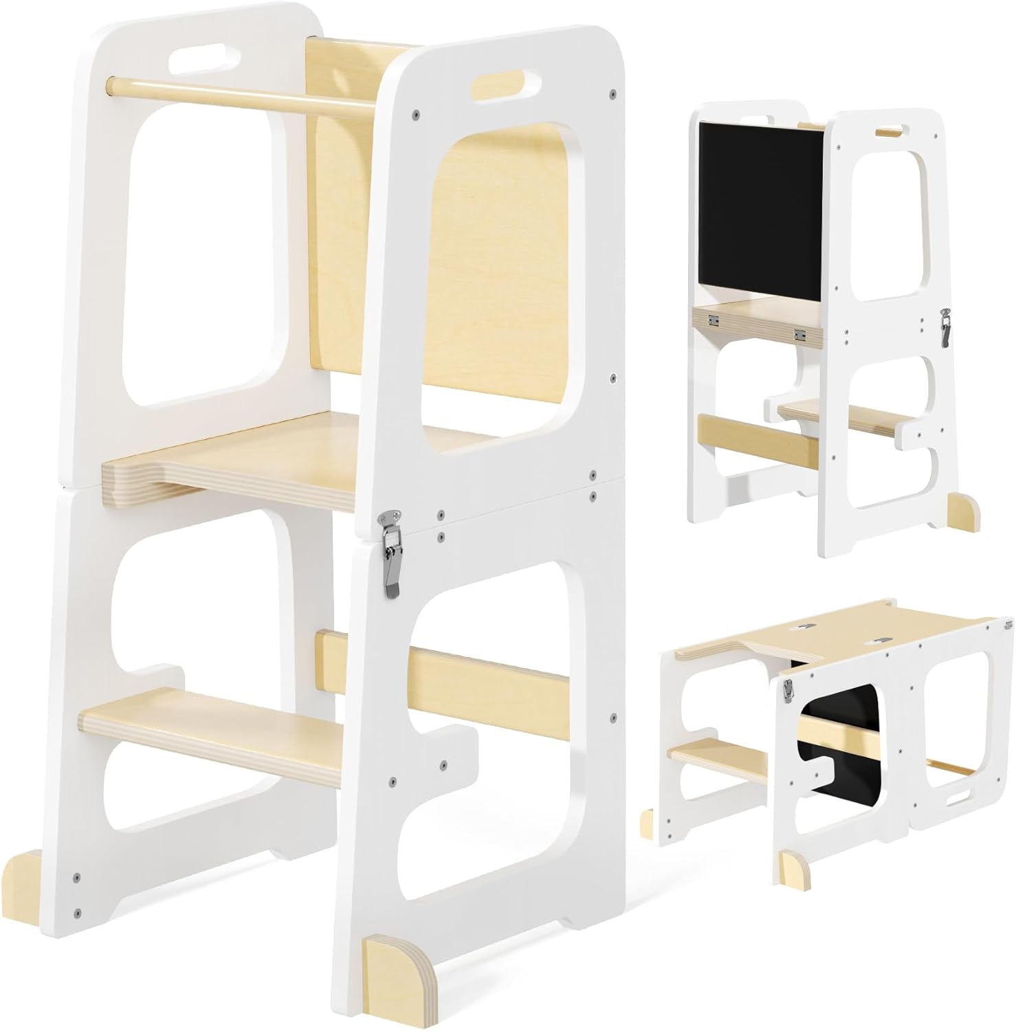 Detalle de Step Stool for Kids Toddler Learning Tower 1