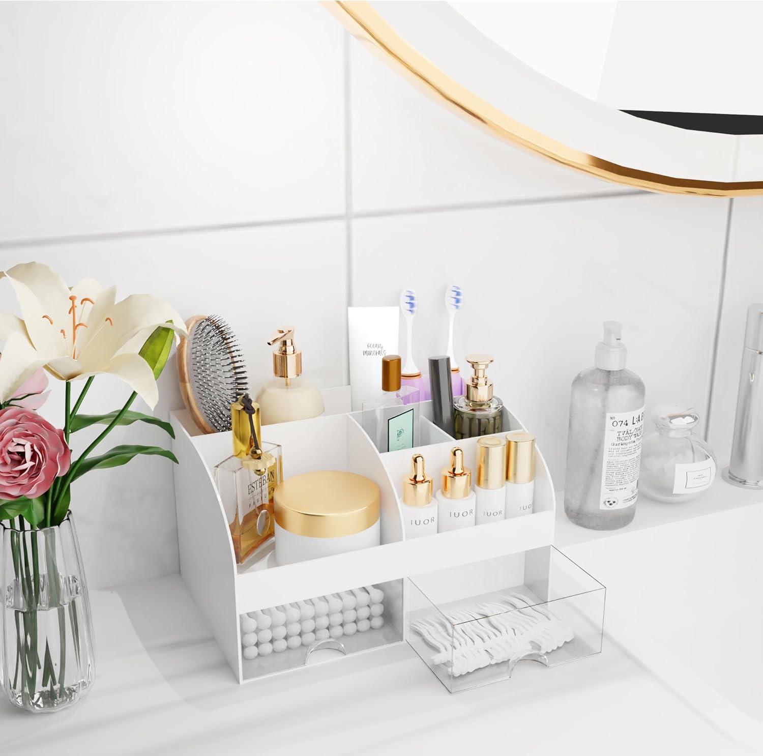 Thumbnail 6 de Makeup Organizer with Drawers 8.3x5.6x4.8 in