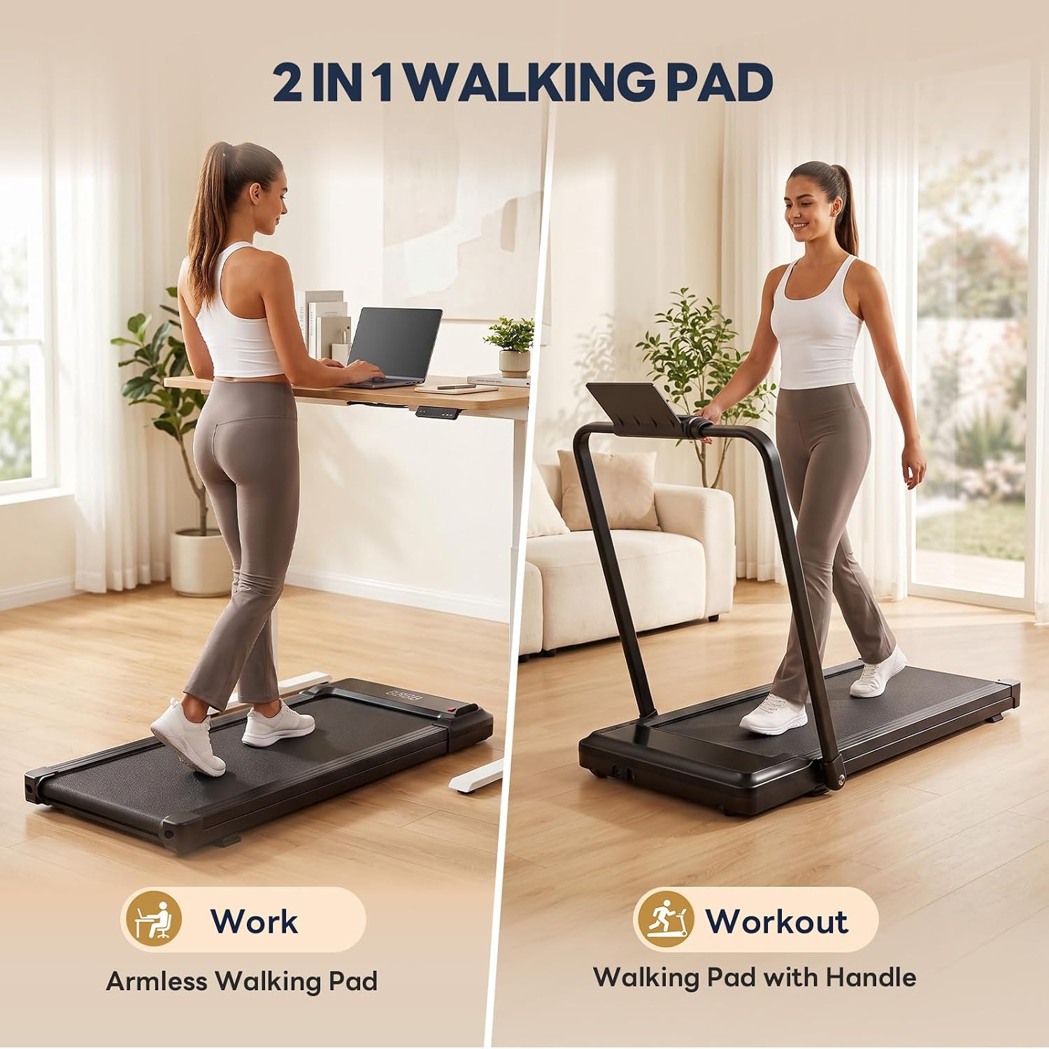 Thumbnail 6 de OLIXIS prt0008 Walking Pad Treadmill, 5 mph, LED Display & Remote