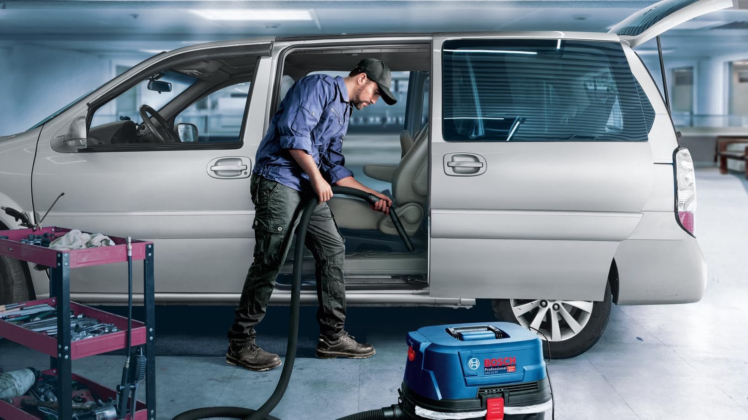 Thumbnail 2 de Bosch GAS 12-25 PL aspiratore 1.250 W 🧹