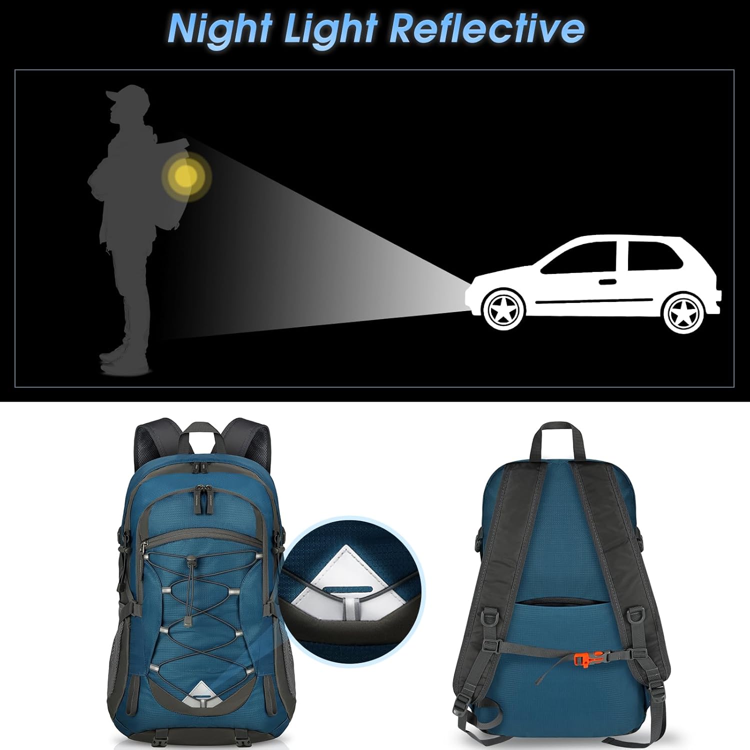 Thumbnail 5 de IGOLUMON Sac à Dos Randonnée 40L Ultraléger et Pliable – Polyvalent pour Homme et Femme