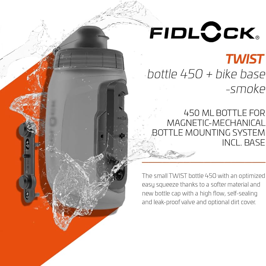 Detalle 2 de Fidlock Bottle 450 portabidón bicicleta 590 ml MTB