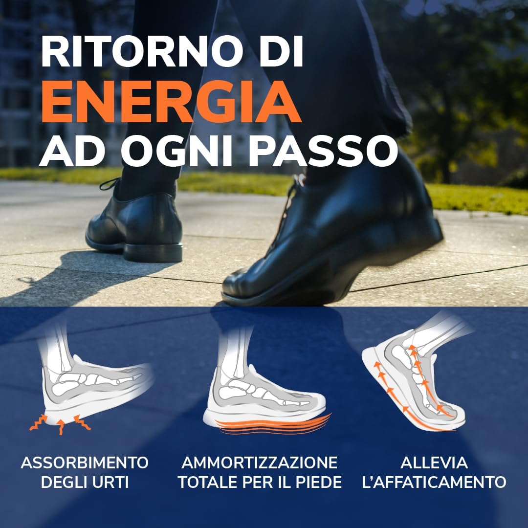 Thumbnail 3 de Dr. Scholl’s Advanced Pain Relief Solette ortopediche per fascite plantare, supporto arco fino 150 kg