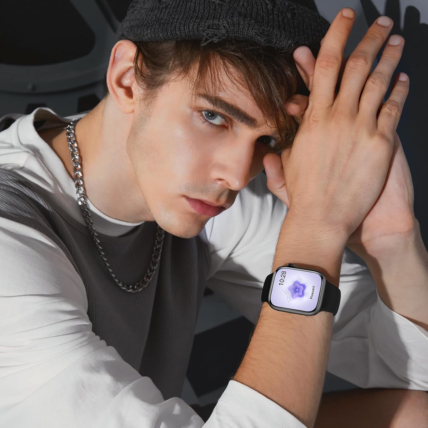 Thumbnail 6 de Yoohoo Soft Silicone Strap for Apple Watch (38–46/49mm) – Flexible, breathable sport band in Light Purple