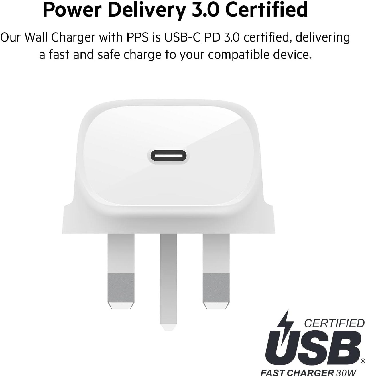 Thumbnail 3 de Belkin 30W USB C wall charger with PPS