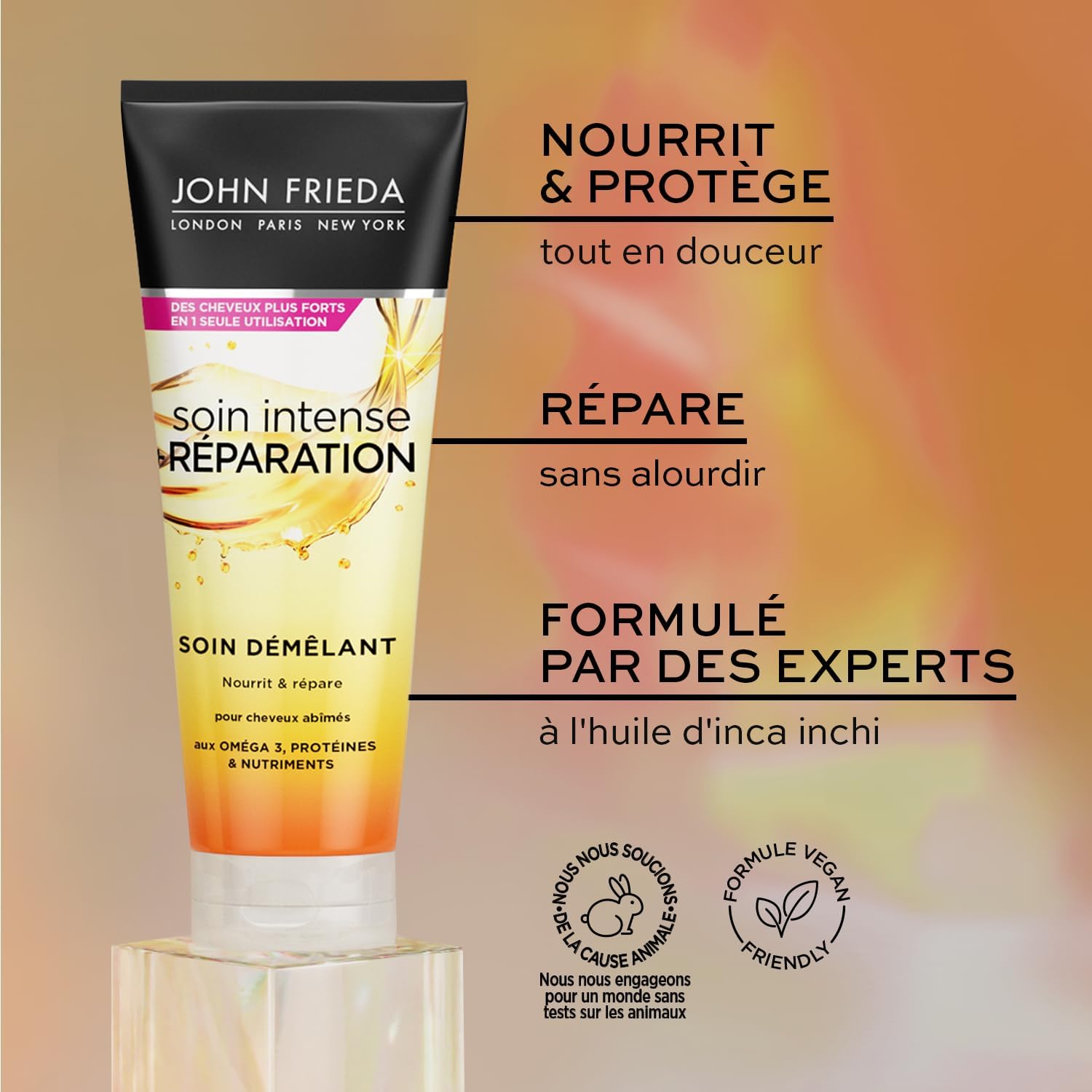 Thumbnail 3 de John Frieda Soin Intense + Réparation Soin Démélant 250 ml – Soin réparateur profond pour cheveux très secs