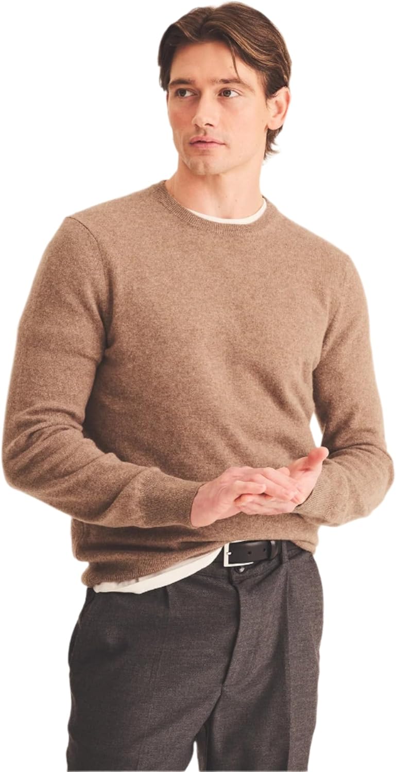 Thumbnail 5 de NAADAM The Original Cashmere Crewneck Sweater Pullover da uomo in cashmere 100% (pacco da 1)