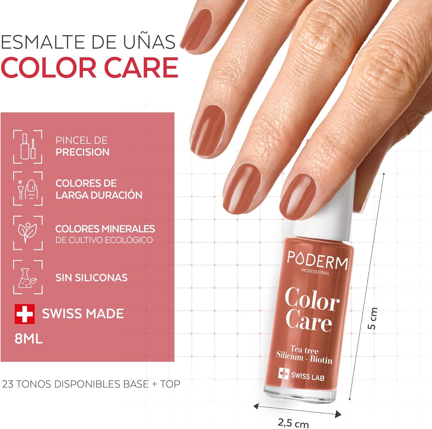 Thumbnail 4 de PODERM Esmalte Tea Tree para hongos 2 en 1