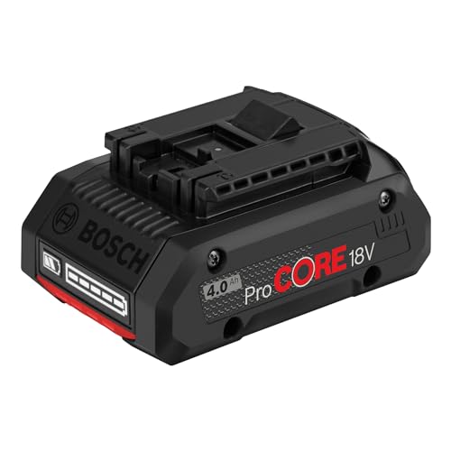 Bosch Professional 18V ProCORE18V 4.0Ah Akku – COOLPACK 2.0, kompatibel mit dem 18V System