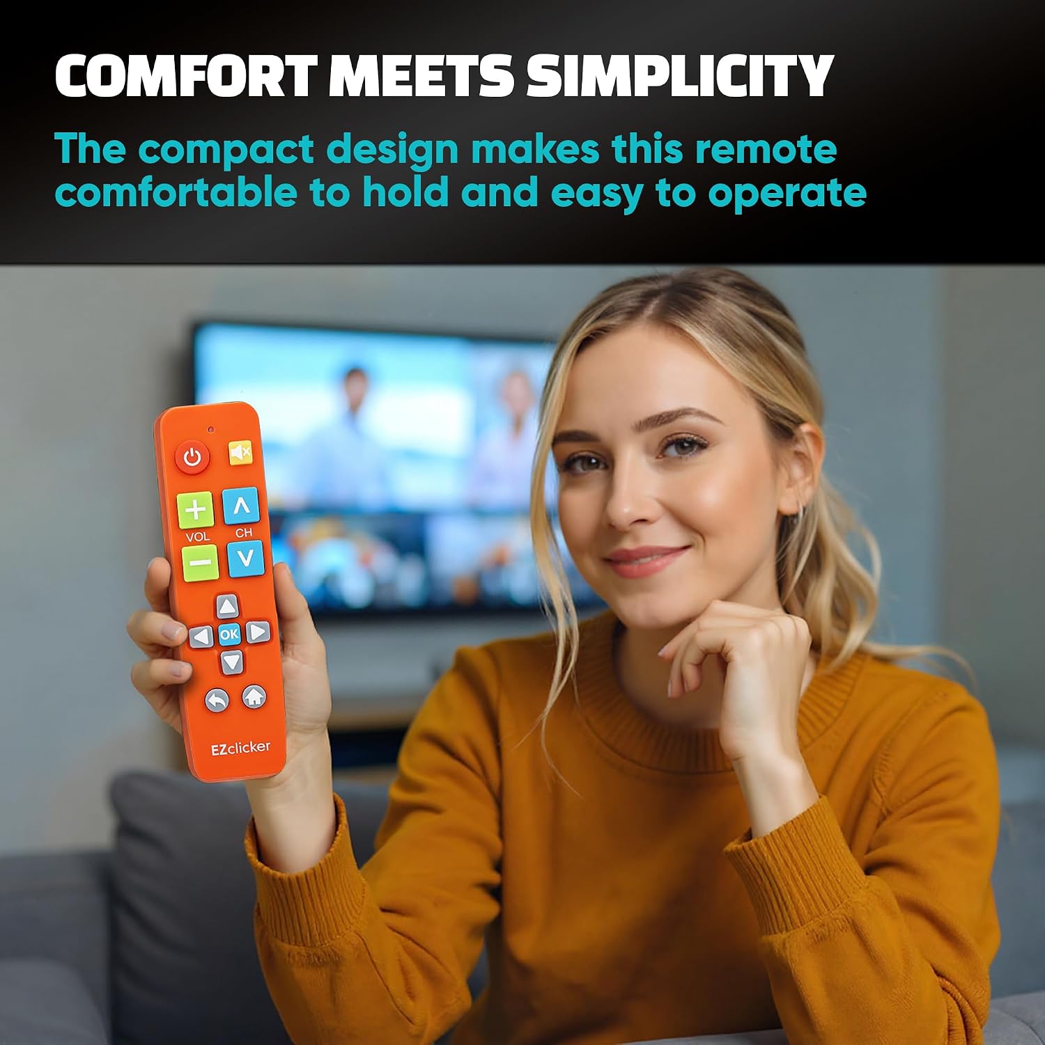 Thumbnail 5 de EZclicker Big Button Universal TV Remote