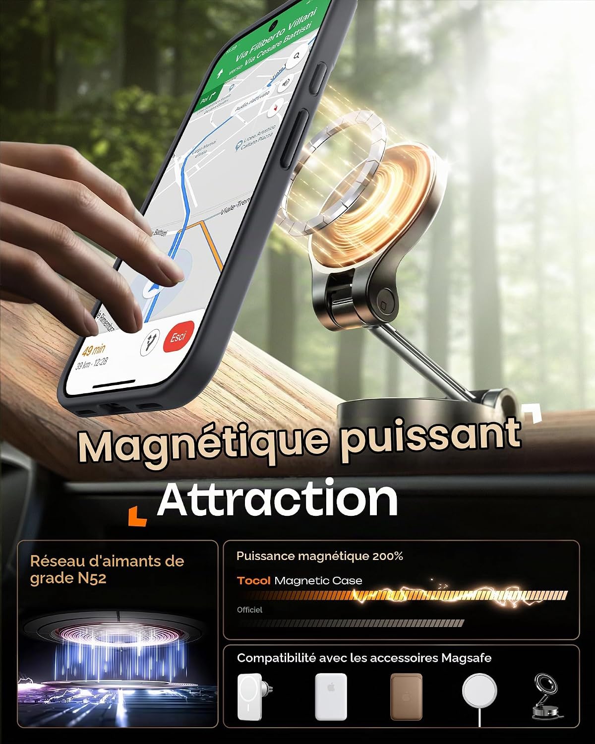 Detalle de TOCOL-hoesje voor Google Pixel 11 Pro, 6,3 inch