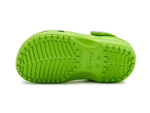 Detalle de Crocs zuecos clásicos Verdes para niño – talla 7 UK (7 UK Child) de Crocs