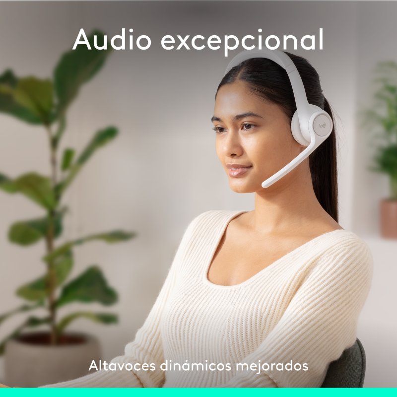 Detalle 2 de Logitech Zone 300 Auriculares inalámbricos Bluetooth con micrófono