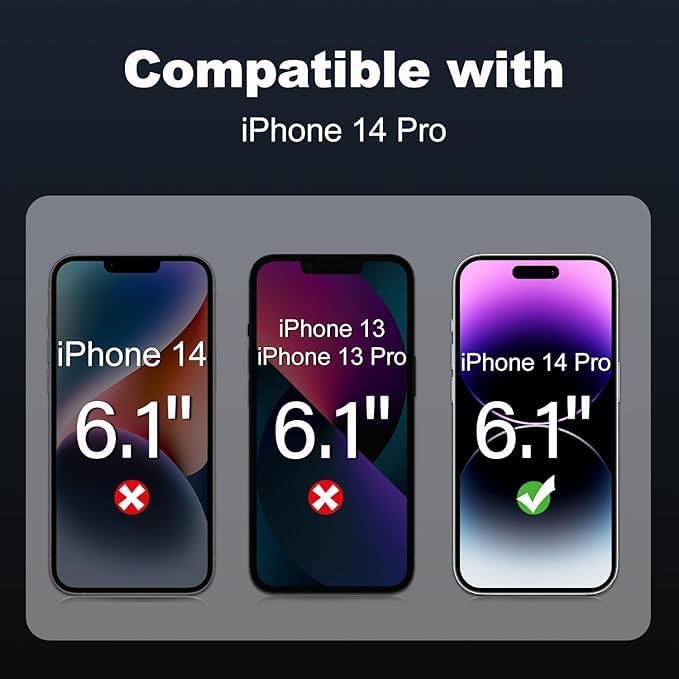 Thumbnail 1 de Tentoki Protector de Pantalla iPhone 14 Pro 📱, Instalación Rápida
