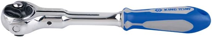 KING TONY 2752-06G – grzechotka dwustronna 150 mm, 72 zęby