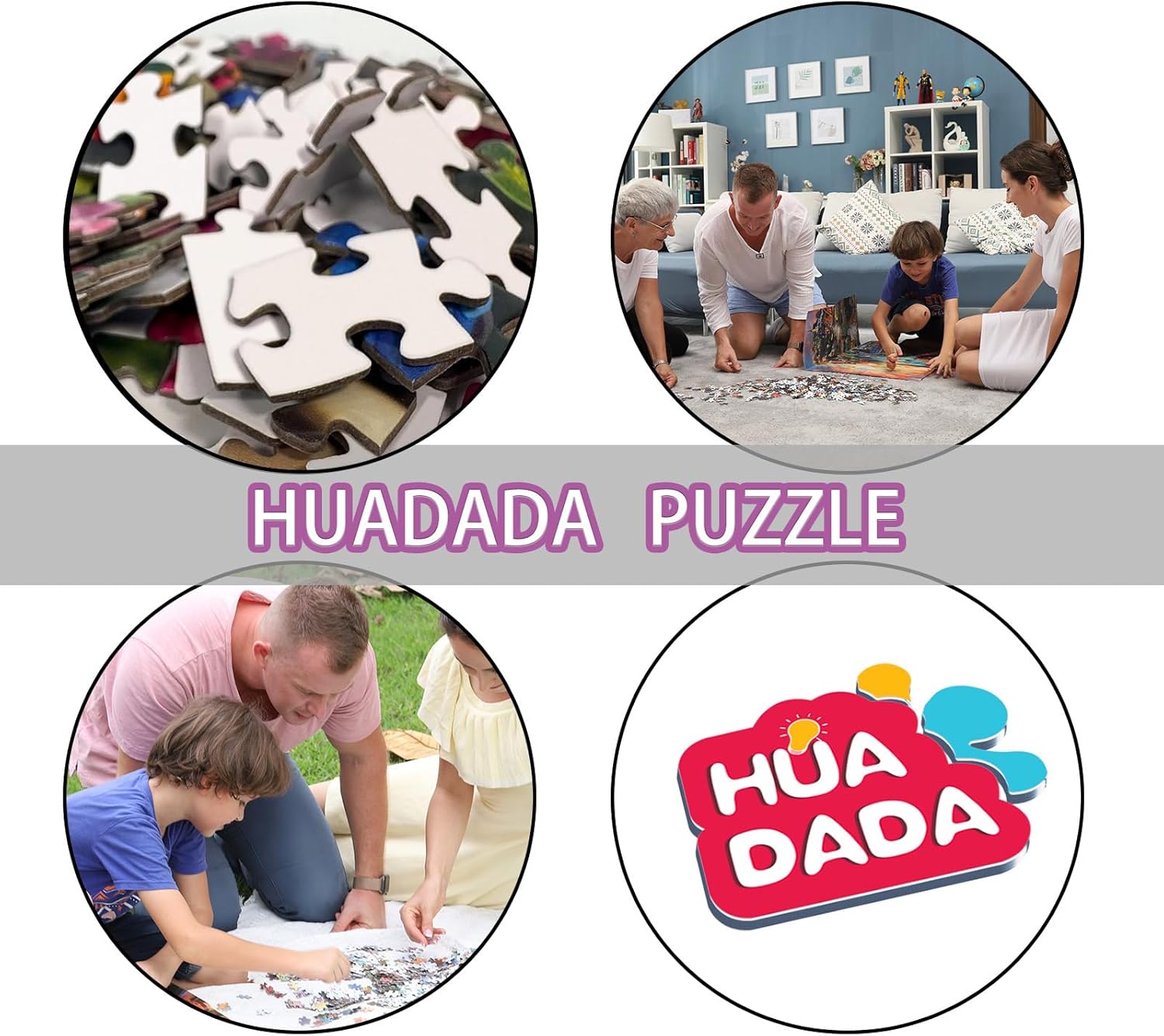 Thumbnail 5 de HUADADA 500-piece jigsaw puzzle for adults đź§©