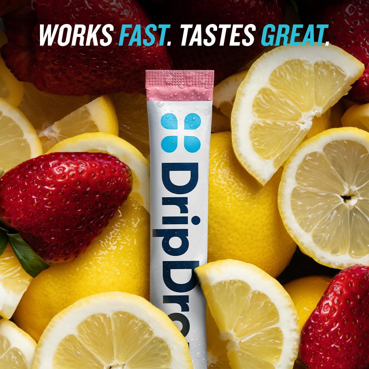 Thumbnail 5 de DripDrop Sugar Free Hydration Packets Strawberry Lemonade